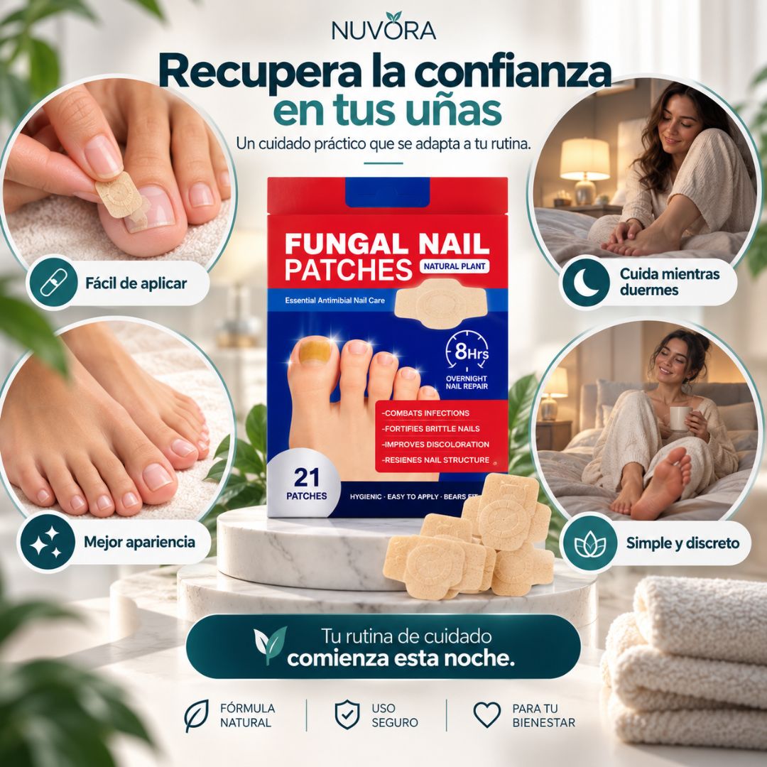 Parches Antihongos | Cuidado y Reparación Nocturna